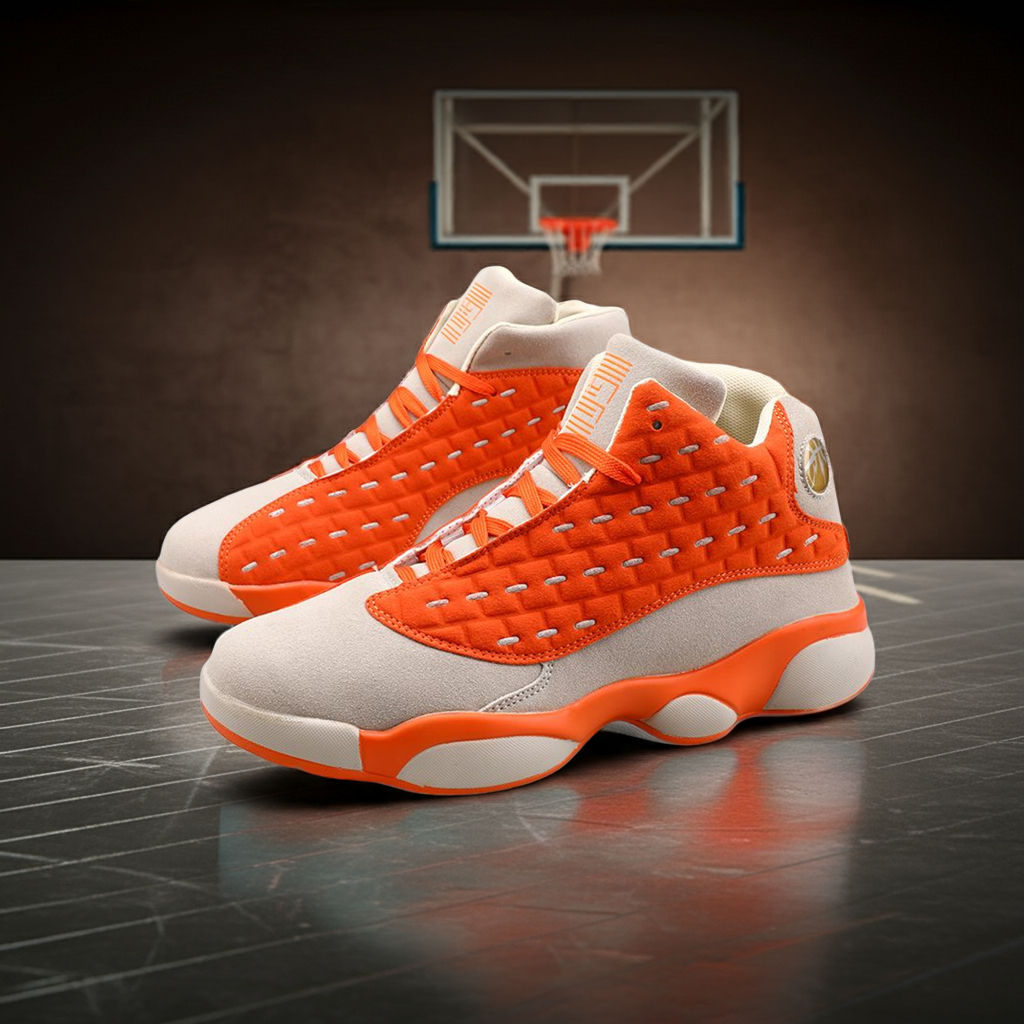 Couple's JJ Tiger Basketball Shoes - Versatile Sports Sneakers (Size 36-46)