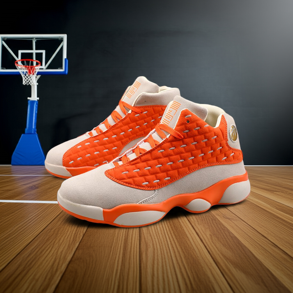 Couple's JJ Tiger Basketball Shoes - Versatile Sports Sneakers (Size 36-46)