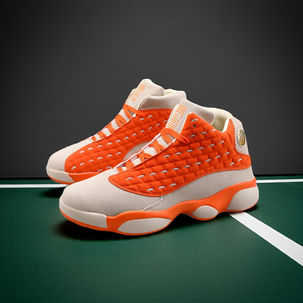 Couple's JJ Tiger Basketball Shoes - Versatile Sports Sneakers (Size 36-46)